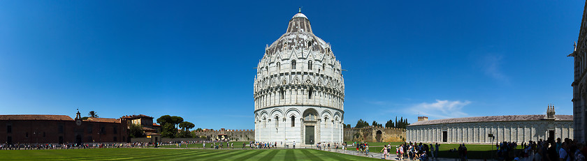 Image showing Pisa Battistero Panorama