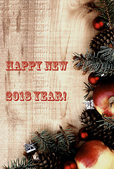 Image showing New Year Decoration 2018