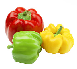 Image showing Three Bell Peppers