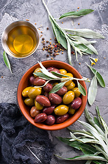 Image showing olives