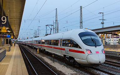 Image showing High-speed train ICE T of German railway company Deutsche Bahn