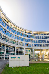 Image showing Modern headquarters building of Siemens AG