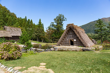 Image showing Japanese Shirakawago village 