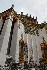 Image showing temple with mosaic in Thailand 