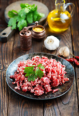 Image showing minced meat