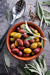 Image showing olives