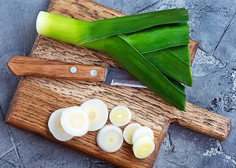 Image showing leek