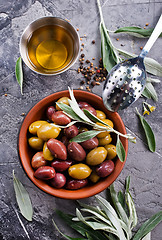 Image showing olives