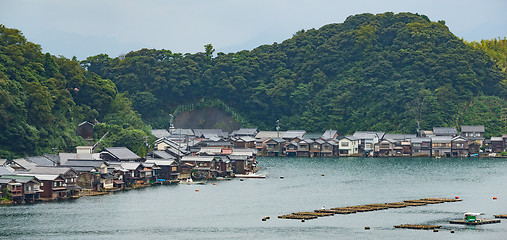 Image showing Ine Cho in Kyoto city of Japan