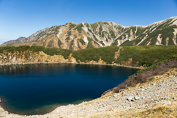 Image showing Mt.Tateyama in the Northern Japan Alps