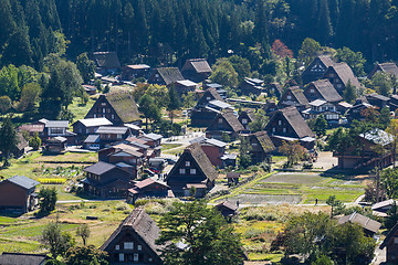 Image showing Japanese Historic Villages in Shirakawago