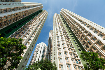 Image showing Building to the sky