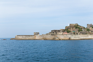 Image showing Battleship Island in Nagasaki city 