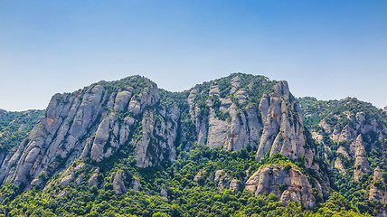 Image showing Montserrat Mountain