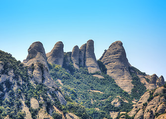 Image showing Montserrat Mountain