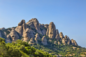 Image showing Montserrat Mountain