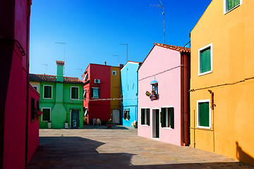 Image showing Houses of Burano