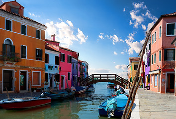 Image showing Sunny day in Burano