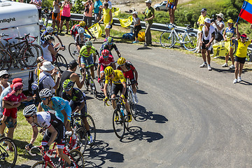 Image showing The Fight for Yellow - Tour de France 2016