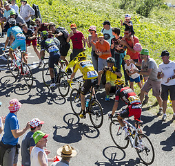 Image showing The Fight for Yellow - Tour de France 2016