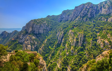 Image showing Montserrat Mountain