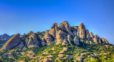 Image showing Montserrat Mountain