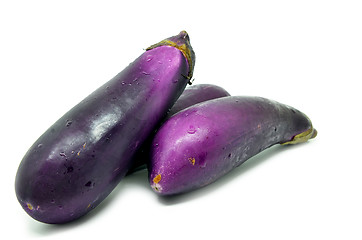 Image showing Eggplant or aubergine vegetable