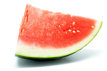 Image showing Fresh watermelon slide