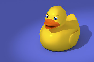 Image showing sweet rubber ducky