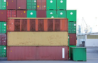 Image showing Cargo Containers