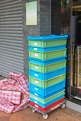 Image showing Crates at Dolly