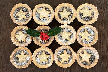 Image showing Christmas Mince Pies  