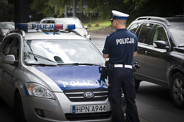 Image showing Polish Police