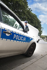 Image showing Polish Police