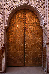 Image showing Ali Ben Youssef Madrasa, Marrakesh, Morocco