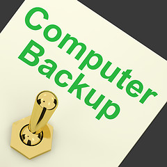 Image showing Backup Computer Switch For Archiving And Storage