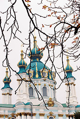 Image showing Andrew's church in fall