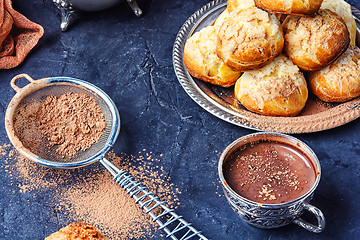 Image showing Baking and hot cocoa