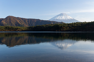 Image showing Mount Fuji in Japan