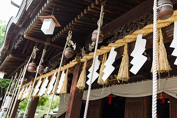 Image showing Japanese temple in japan