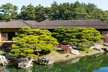 Image showing Kokoen Garden in Himeji