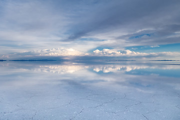 Image showing Salar de Uyuni desert, Bolivia