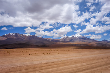 Image showing Altiplano mountains in sud Lipez reserva, Bolivia