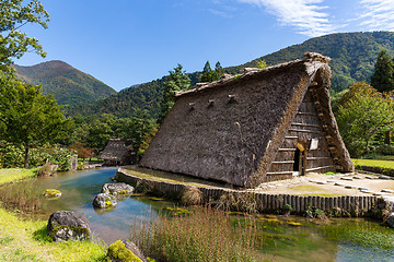 Image showing Historical Japanese village Shirakawago