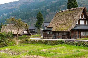 Image showing Traditional Japanese old village