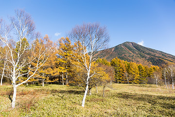 Image showing Mount Nantai in Nikko of Japan