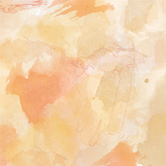 Image showing beautiful hand painted watercolor background