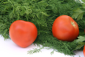 Image showing two tomatos