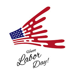 Image showing Happy labor day