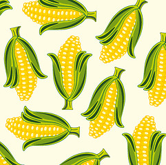 Image showing Background from cob of the corn